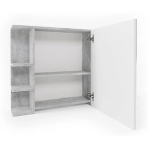 Vicco Specchio bagno Fynn cemento - 80cm Vicco Specchio bagno Fynn cemento - 80cm