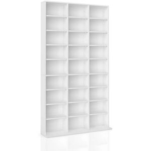 Scaffale Jukebox Bianco - Conservazione CD, DVD Scaffale Jukebox Bianco - Conservazione CD, DVD