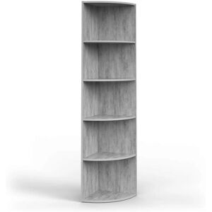 Etagère d'angle Ecki en béton 5 compartiments - Publicité Etagère d'angle Ecki en béton 5 compartiments - Publicité