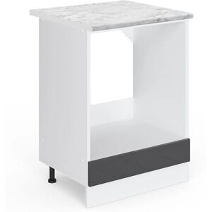 Vicco - Armadio per forno incasso R-Line, Antracite lucido, 60 cm - Mobili da cucina Vicco - Armadio per forno incasso R-Line, Antracite lucido, 60 cm - Mobili da cucina