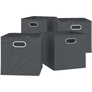 Scatola di stoccaggio Vicco - Pieghevole, Antracite - 30x30x30 cm Scatola di stoccaggio Vicco - Pieghevole, Antracite - 30x30x30 cm