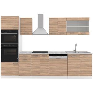 Vicco - Mueble de cocina R-Line, Sonoma, 300cm, Armario alto Vicco - Mueble de cocina R-Line, Sonoma, 300cm, Armario alto
