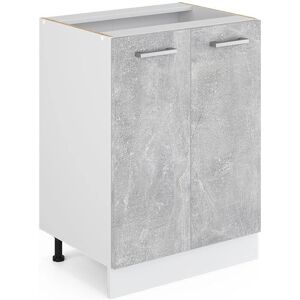 Vicco Mueble bajo de cocina - 60 cm Hormigón - R-Line Vicco Mueble bajo de cocina - 60 cm Hormigón - R-Line