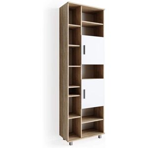 Armadio bagno Vicco Ilias - Salvaspazio, 12 ripiani, 190cm Armadio bagno Vicco Ilias - Salvaspazio, 12 ripiani, 190cm