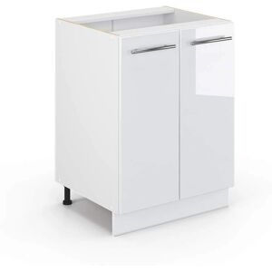 Mueble bajo de cocina Vicco Fame-Line - 60cm - Blanco brillo Mueble bajo de cocina Vicco Fame-Line - 60cm - Blanco brillo