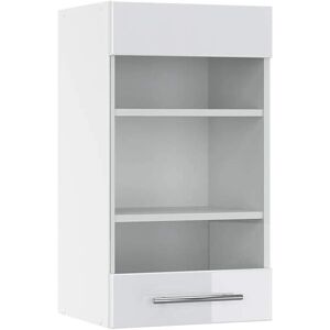 Vicco - Armadio da Cucina in Vetro Bianco 40cm Fame-Line Vicco - Armadio da Cucina in Vetro Bianco 40cm Fame-Line
