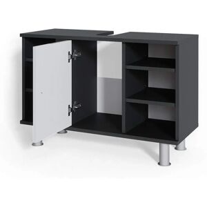 Mueble de baño Vicco Fynn - Blanco alto brillo, 80x54 cm Mueble de baño Vicco Fynn - Blanco alto brillo, 80x54 cm