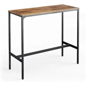 Vicco - Mesa de bar estilo loft de madera antigua Vicco - Mesa de bar estilo loft de madera antigua