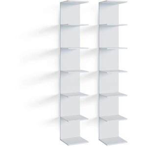 Étagère Murale Vicco Paolo - Blanc - 30x190 cm - Lot de 2 - Publicité Étagère Murale Vicco Paolo - Blanc - 30x190 cm - Lot de 2 - Publicité
