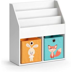 Vicco Luigi Weiße Kinderscheibe mit 2 Faltboxen Vicco Luigi Weiße Kinderscheibe mit 2 Faltboxen