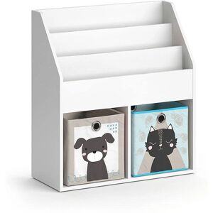 Estantería infantil Vicco Luigi - Blanco, 72x79cm, 2 cajas Estantería infantil Vicco Luigi - Blanco, 72x79cm, 2 cajas