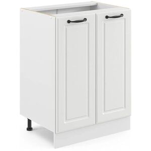 Vicco - Meuble bas de cuisine R-Line, Blanc style campagne, 60cm - Meuble de cuisine - Publicité Vicco - Meuble bas de cuisine R-Line, Blanc style campagne, 60cm - Meuble de cuisine - Publicité