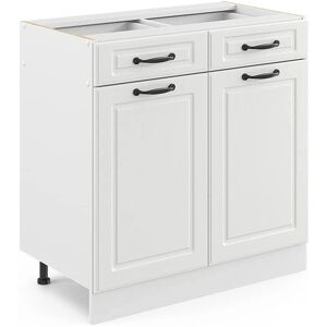 Vicco R-Line Meuble bas de cuisine 80cm - Style rustique - Publicité Vicco R-Line Meuble bas de cuisine 80cm - Style rustique - Publicité