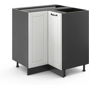 Vicco - Armadio angolare R-Line, Stile cottage bianco, 75,6cm, senza piano Vicco - Armadio angolare R-Line, Stile cottage bianco, 75,6cm, senza piano