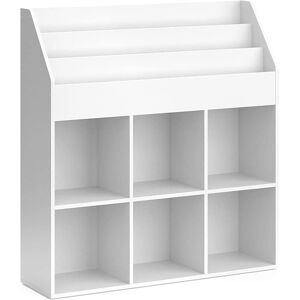 Estantería infantil Luigi de Vicco - Blanco, 107.2x114.2cm - Mueble infantil Estantería infantil Luigi de Vicco - Blanco, 107.2x114.2cm - Mueble infantil