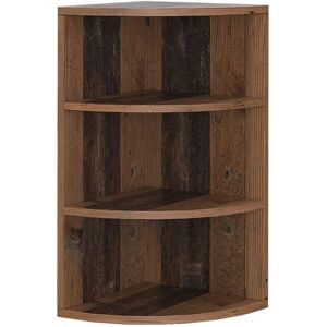Mensola angolare Vicco Ecki in legno antico - Risparmio spazio, 3 ripiani aperti Mensola angolare Vicco Ecki in legno antico - Risparmio spazio, 3 ripiani aperti