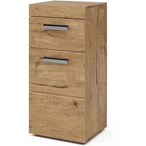 Armoire de bain Luna Chêne de Vicco - Moyenne, 37x79 cm - Publicité Armoire de bain Luna Chêne de Vicco - Moyenne, 37x79 cm - Publicité