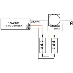 Brumberg 17746000 LED-Konverter - Phasenabschnitt dimmbar Brumberg 17746000 LED-Konverter - Phasenabschnitt dimmbar