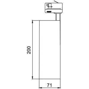Brumberg LED-Trackstrahler - 88393173 - Weiß, Rund, 23W - Innenbeleuchtung Brumberg LED-Trackstrahler - 88393173 - Weiß, Rund, 23W - Innenbeleuchtung