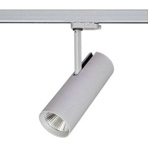 Projecteur à rail LED Brumberg MAXI - argent rond - Publicité Projecteur à rail LED Brumberg MAXI - argent rond - Publicité