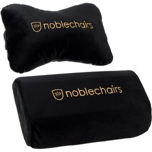 noblechairs Tyynysarja Musta/Kulta - Tuki EPIC/ICON/HERO Pelituoleille noblechairs Tyynysarja Musta/Kulta - Tuki EPIC/ICON/HERO Pelituoleille