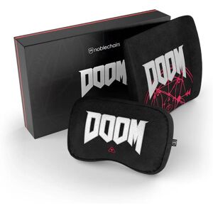Ensemble d'oreillers Doom Édition Noblechairs - Accessoire Gaming - Publicité Ensemble d'oreillers Doom Édition Noblechairs - Accessoire Gaming - Publicité