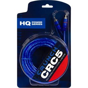 Crunch CRC5 Blue 5m RCA Cable - Audio Cable Crunch CRC5 Blue 5m RCA Cable - Audio Cable