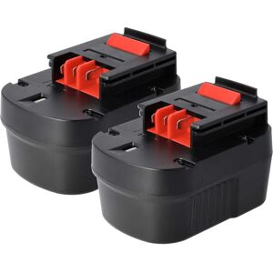 vhbw Batería Black & Decker - 12V 1500mAh NiMH - 2 piezas vhbw Batería Black & Decker - 12V 1500mAh NiMH - 2 piezas