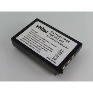 vhbw Battery Replacement - 1600mAh Black - Battery Replacement vhbw Battery Replacement - 1600mAh Black - Battery Replacement