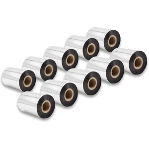vhbw 10x Thermal Transfer Ribbon - Smudge-proof, 90mm x 300m vhbw 10x Thermal Transfer Ribbon - Smudge-proof, 90mm x 300m