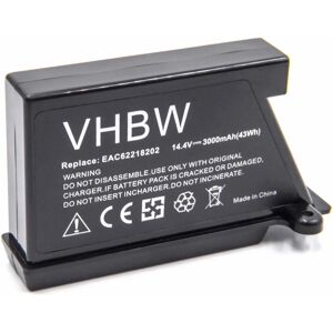 vhbw Batterie LG Hom-Bot - 3000mAh, 14.4V - Batterie pour Aspirateur - Publicité vhbw Batterie LG Hom-Bot - 3000mAh, 14.4V - Batterie pour Aspirateur - Publicité