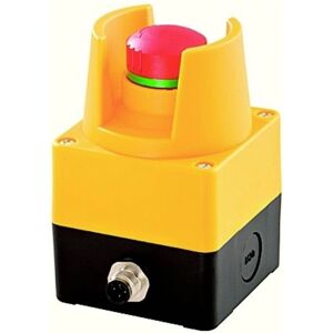 Interruptor de paro de emergencia Schlegel - IP65, M12, NC y NO Interruptor de paro de emergencia Schlegel - IP65, M12, NC y NO