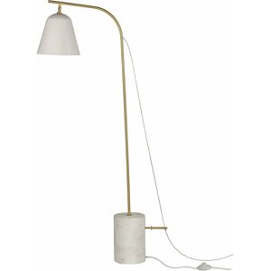 Lampadaire Line Two de NORR11 - Kegel en aluminium, base en marbre - Publicité Lampadaire Line Two de NORR11 - Kegel en aluminium, base en marbre - Publicité