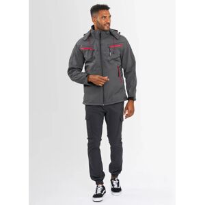 Arctic Seven Herren Dunkelgraue Softshelljacke - Jacke Arctic Seven Herren Dunkelgraue Softshelljacke - Jacke