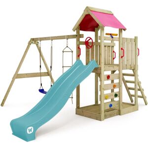 Wickey MultiFlyer Playground Set - Outdoor with Slide & Swing Wickey MultiFlyer Playground Set - Outdoor with Slide & Swing