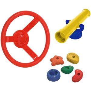 Ensemble d'accessoires pour aires de jeux Wickey - Type de terrain de jeu - Publicité Ensemble d'accessoires pour aires de jeux Wickey - Type de terrain de jeu - Publicité