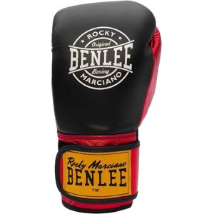 Boxerské rukavice Benlee Metalshire - Kůže, Černá / Červená, 12 oz - Boxerské rukavice Boxerské rukavice Benlee Metalshire - Kůže, Černá / Červená, 12 oz - Boxerské rukavice