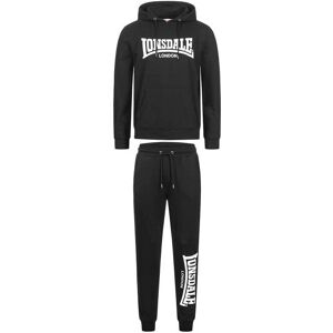 Lonsdale Men's Tracksuit - Black/White - Sportwear Lonsdale Men's Tracksuit - Black/White - Sportwear