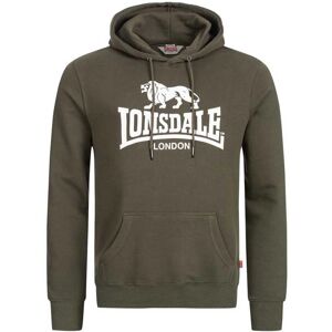 Sweat à capuche Lonsdale Fremington - Vert/Blanc - XL - Sweatshirt - Publicité Sweat à capuche Lonsdale Fremington - Vert/Blanc - XL - Sweatshirt - Publicité