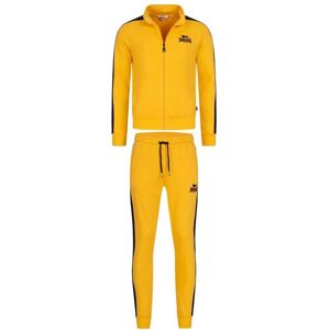 Lonsdale Beickerton Tracksuit - Men's Yellow/Black 3XL Lonsdale Beickerton Tracksuit - Men's Yellow/Black 3XL