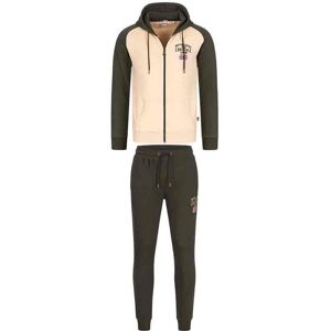 Trening Lonsdale Stretton Olive/Beige - Tracksuit Trening Lonsdale Stretton Olive/Beige - Tracksuit