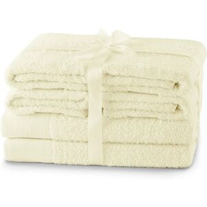 AmeliaHome Amari Cream Towels Set 6 - Bath & Kitchen AmeliaHome Amari Cream Towels Set 6 - Bath & Kitchen