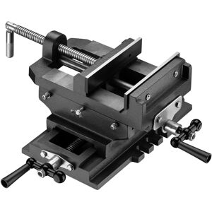 Wiltec - Vise de machine 150mm à 2 axes ajustables pour perçage et fraisage - Publicité Wiltec - Vise de machine 150mm à 2 axes ajustables pour perçage et fraisage - Publicité
