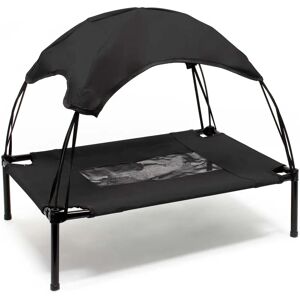 FUDAJO Lit portable pour chiens avec parasol - 25kg max - Publicité FUDAJO Lit portable pour chiens avec parasol - 25kg max - Publicité