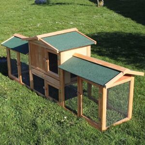 Fudajo - Grande enclos en bois pour petits animaux - Publicité Fudajo - Grande enclos en bois pour petits animaux - Publicité
