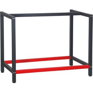 Wiltec Bastidor para banco de trabajo 100x57x81cm Acero - Base de mesa Wiltec Bastidor para banco de trabajo 100x57x81cm Acero - Base de mesa