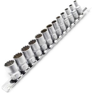 XPOTOOL - Ensemble de 13 douilles 1/4′′ (6,35mm) - Set pour atelier - Publicité XPOTOOL - Ensemble de 13 douilles 1/4′′ (6,35mm) - Set pour atelier - Publicité