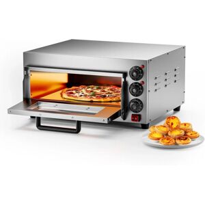 Wiltec - Horno para pizzas - Silberfarben Wiltec - Horno para pizzas - Silberfarben