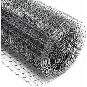 Wiltec Rete in acciaio zincato - 25x25mm, rotolo 10m, altezza 50cm - Tipo di prodotto Wiltec Rete in acciaio zincato - 25x25mm, rotolo 10m, altezza 50cm - Tipo di prodotto