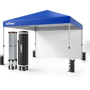 Wiltec Tente 3x3m protection UV - Carpa - Publicité Wiltec Tente 3x3m protection UV - Carpa - Publicité
